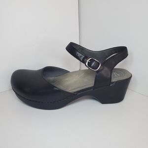 Dansko Sam Soft Full Grain Leather Mary Jane Clog - Women's EU 38 / US 7-7.5